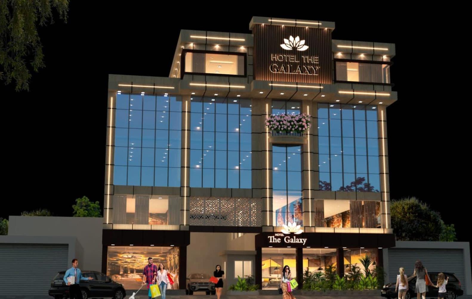 Hotel The Galaxy Jabalpur Bagian luar foto